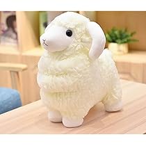 羊型抱き枕 28cm×70cm 羊型抱き枕 28cm×70cm